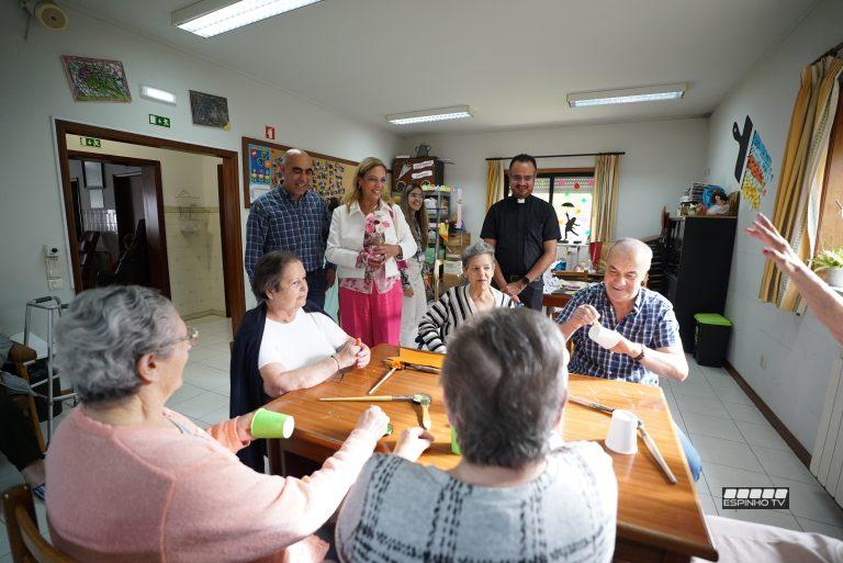 Visita ao Centro Social Paroquial de S. Tiago de Silvalde