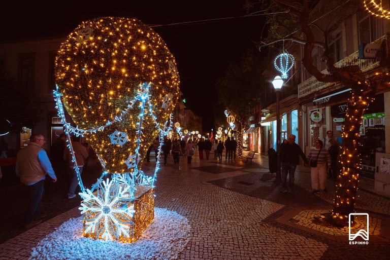 A magia do Natal já chegou a Espinho!