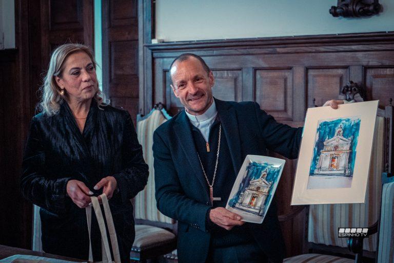 Visita do Bispo Auxiliar da Diocese do Porto aos Paços do Concelho de Espinho