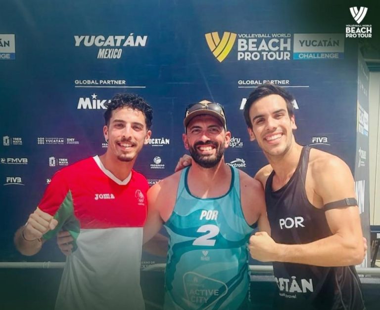 Voleibol de Praia: Pedrosa e Campos conquistam o Bronze