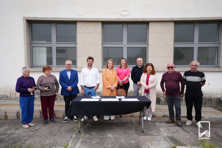 Assinado o auto de consignação para a obra do Centro Integrado de Saúde da Marinha, em Silvalde