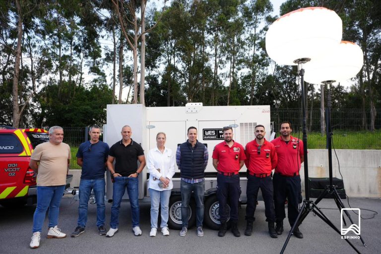 Município de Espinho adquire gerador de grande capacidade para operações da Proteção Civil