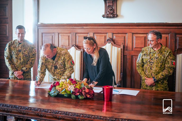 Município de Espinho e Regimento de Engenharia Nº3 assinam Protocolo de Colaboração