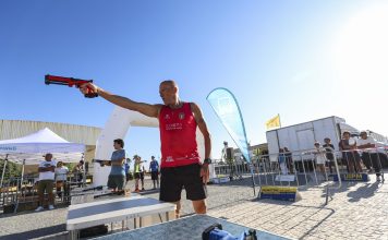 Corrida, precisão e adrenalina: Espinho testou o Laser Run!
