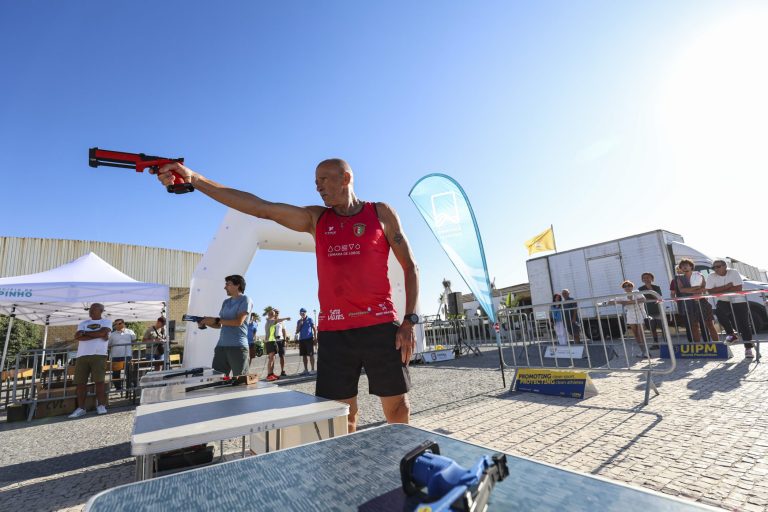 Corrida, precisão e adrenalina: Espinho testou o Laser Run! Corrida, precisão e adrenalina: Espinho testou o Laser Run!
