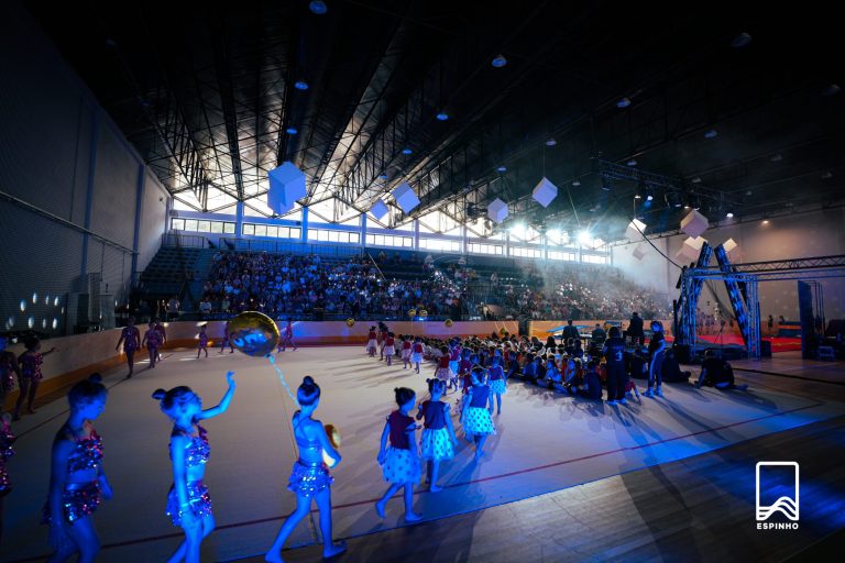 Ginástica e trampolins em alta no Sarau da Académica de Espinho