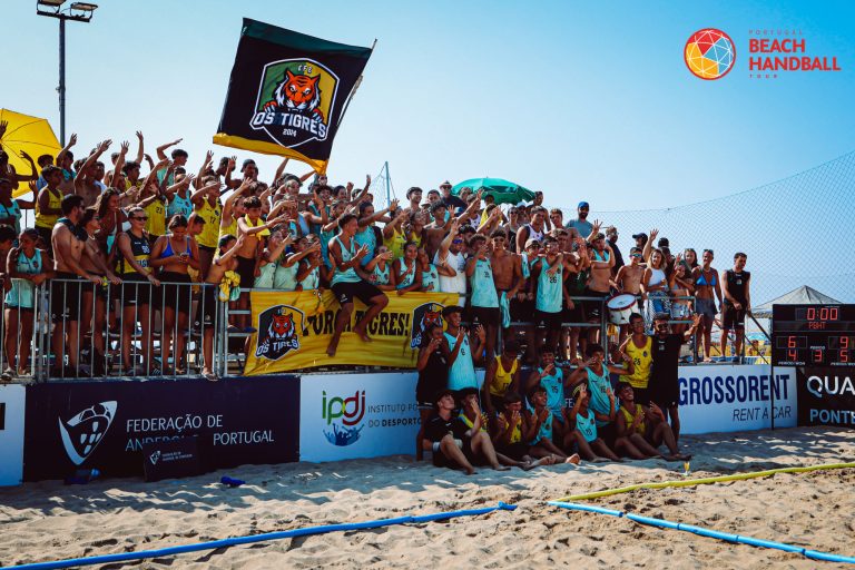 EFE Os Tigres em destaque em Espinho na Fase Final do Andebol de Praia