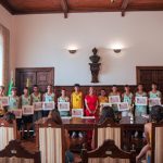 Município distingue atletas da EFE Os Tigres pela conquista dos títulos nacionais de andebol de praia