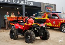 Município de Espinho entrega moto 4×4 ao Dispositivo de Salvamento Aquático