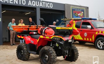 Município de Espinho entrega moto 4×4 ao Dispositivo de Salvamento Aquático