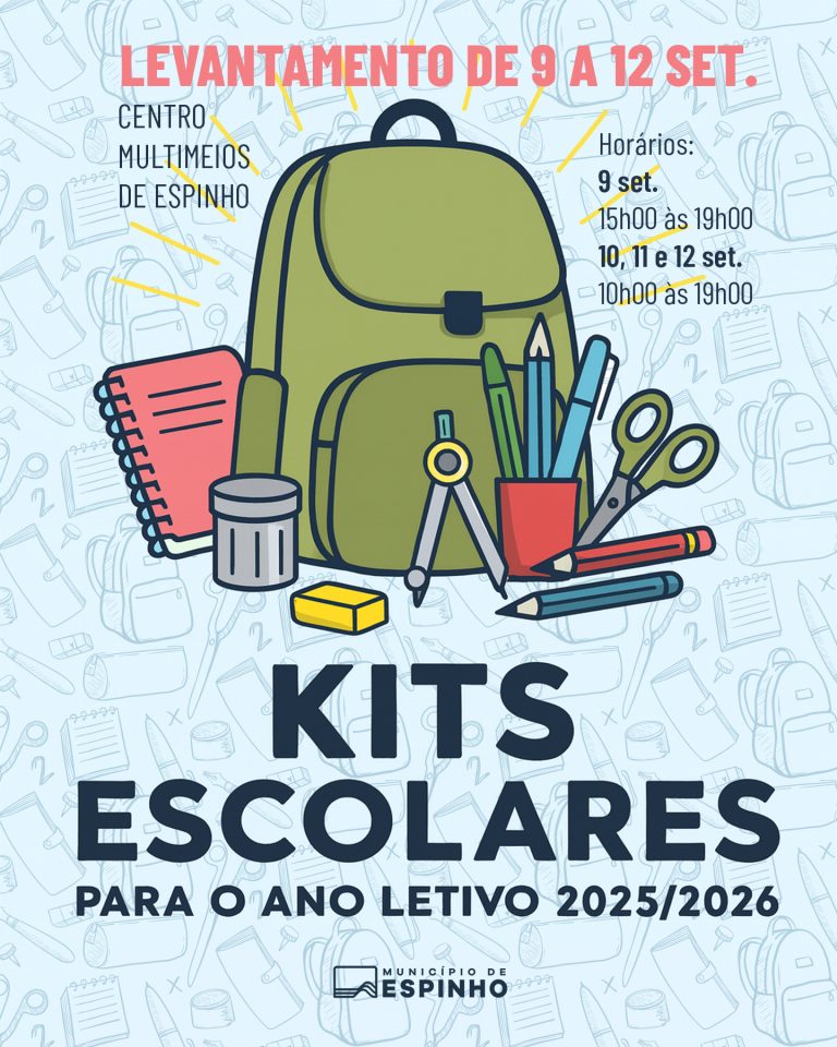 Entrega de Kits Escolares de 9 a 12 setembro