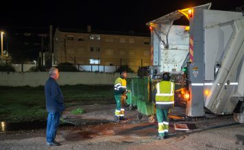 Acompanhamento no terreno da Limpeza Urbana e Recolha de Resíduos