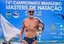 Natação: António Canelas com 4 Pódios no 74°Campeonato Brasileiro Master de Natação