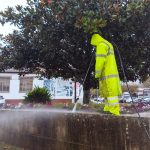 Limpeza da Praça Dr. José de Oliveira Salvador