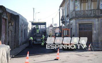 Obra retomada na Rua da Idanha / Rua dos Combatentes