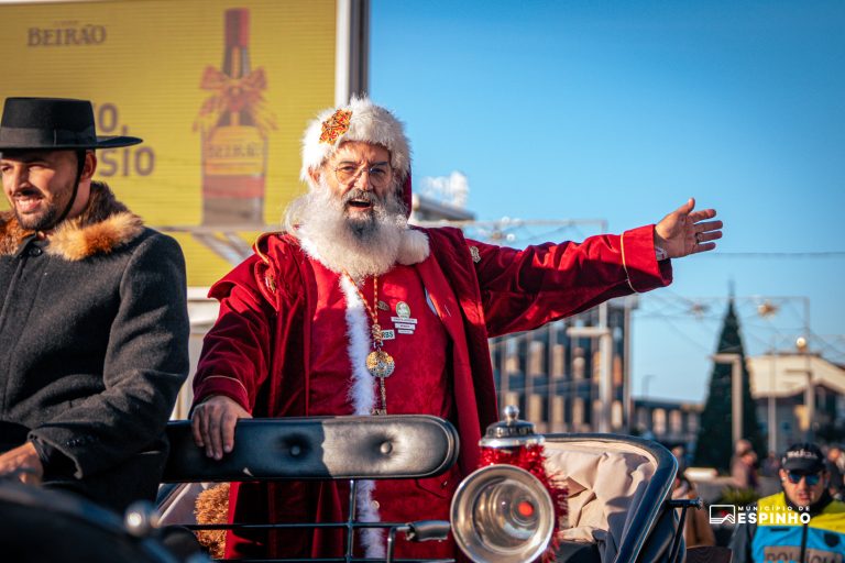 O Pai Natal chegou a Espinho