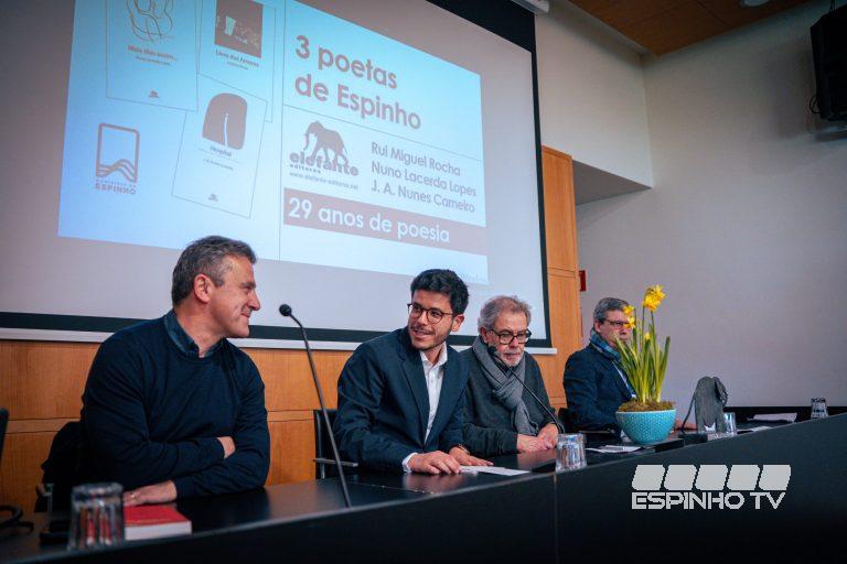 Poesia e identidade local em destaque na Biblioteca Municipal com “3 Poetas de Espinho”