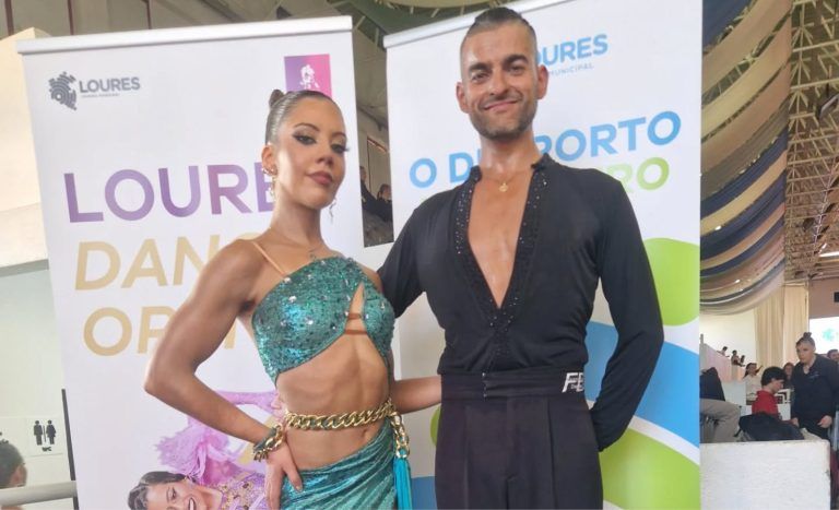Dança Desportiva – André Silva e Vanessa Nuno sagraram-se Campeões Nacionais em Séniores I Open Latinas