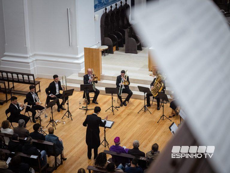 Igreja Matriz de Espinho acolheu excelência dos “Portuguese Brass” na abertura dos Concertos na Quaresma